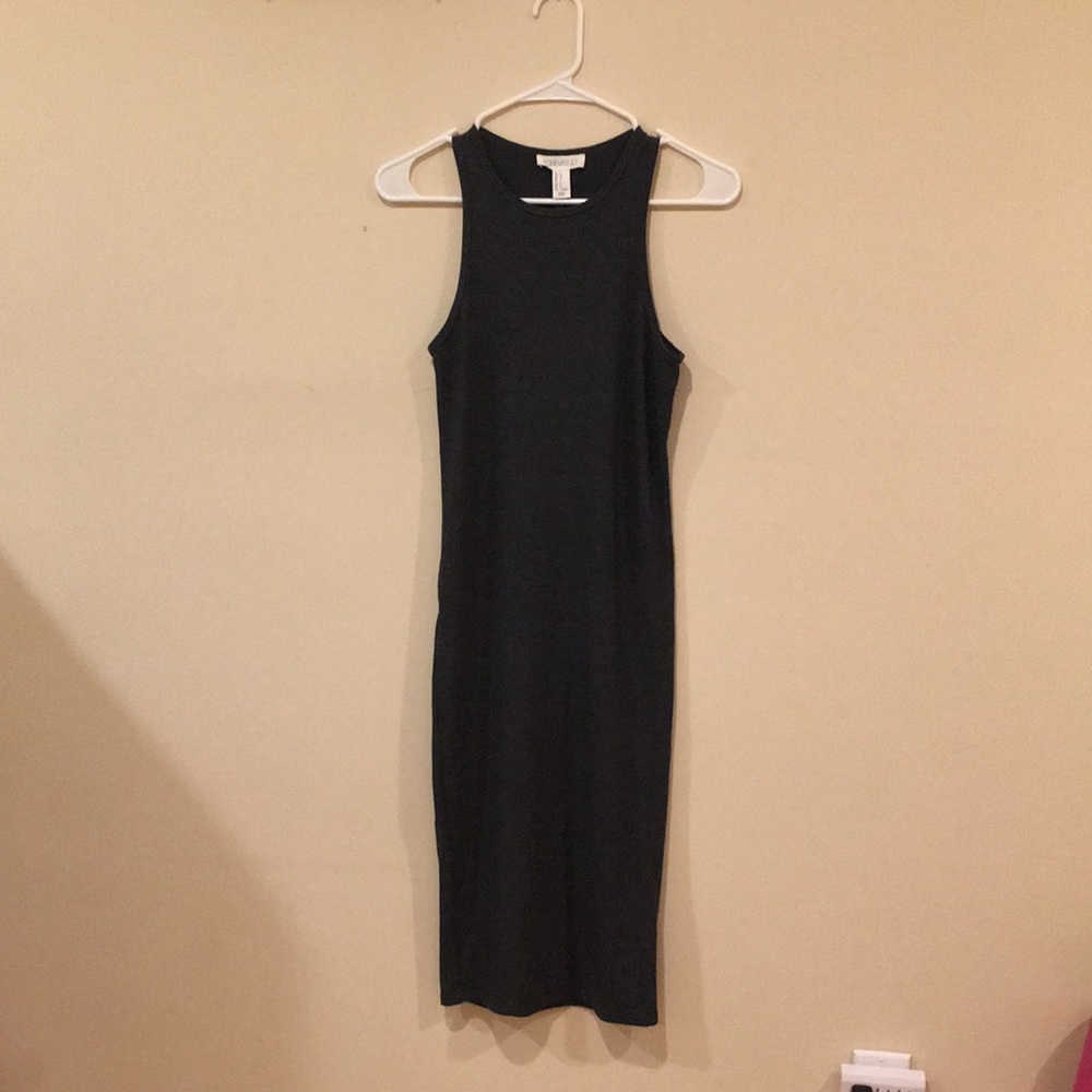 Forever 21 grey cotton dress.